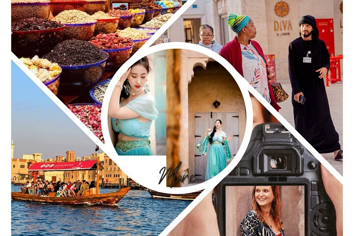 Explore Dubai’s old town with professional photos captured amidst rich history. Experience local tales taste traditional drinks and wander through the Gold and Spice Souks for unforgettable memories.